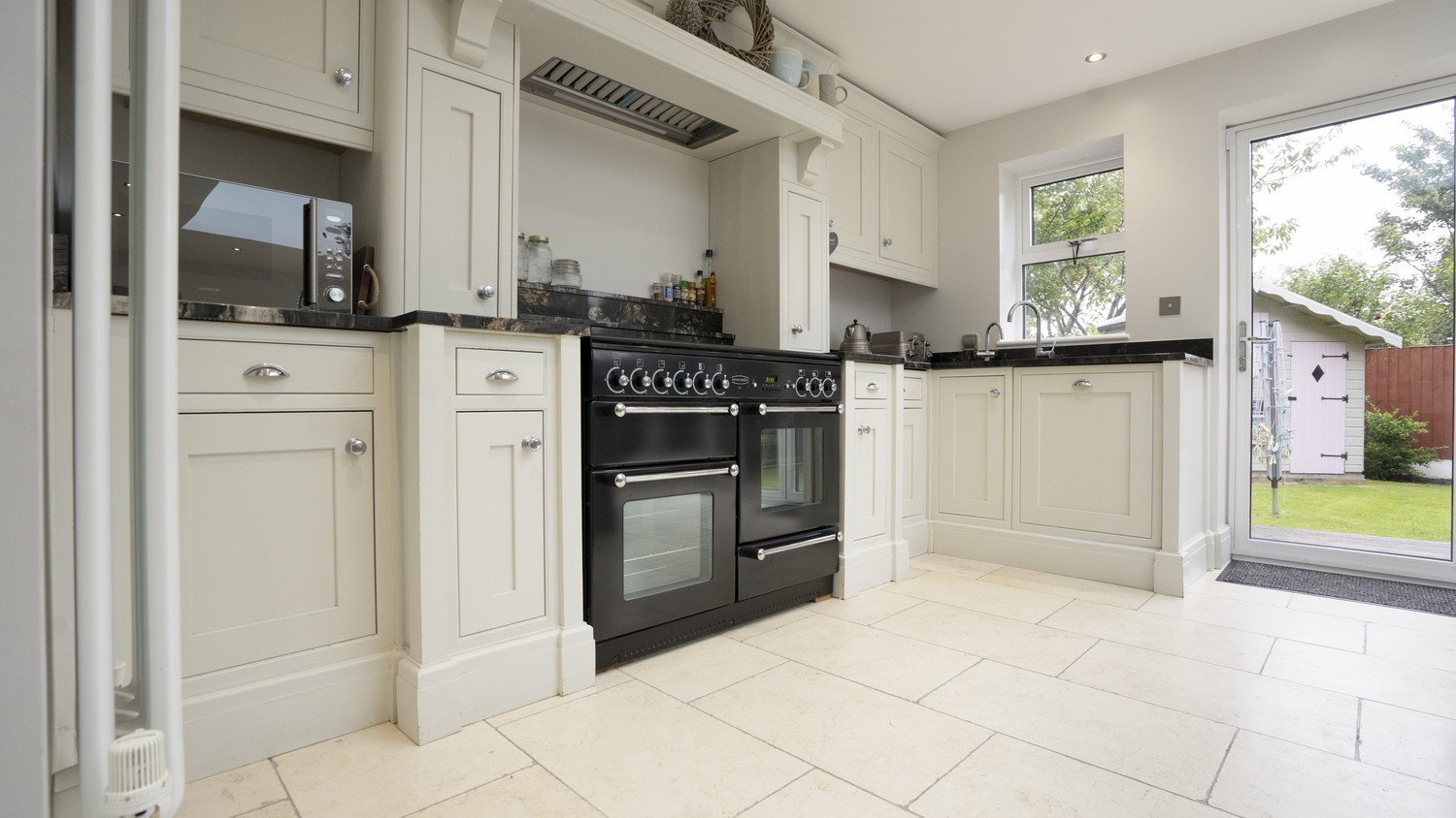 Timber In Frame Kitchens Liverpool, designed and supplied to a client in Maghull, Liverpool